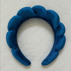 New Blue Padded Girl Headband | Handmade